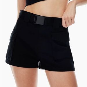 TNA Cargo Black 3” Shorts